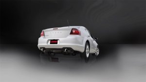 Chrysler 200 Performance Exhaust - Dual Rear Exit - CORSA Performance - Sport Cat-Back - Polished - `11-`14